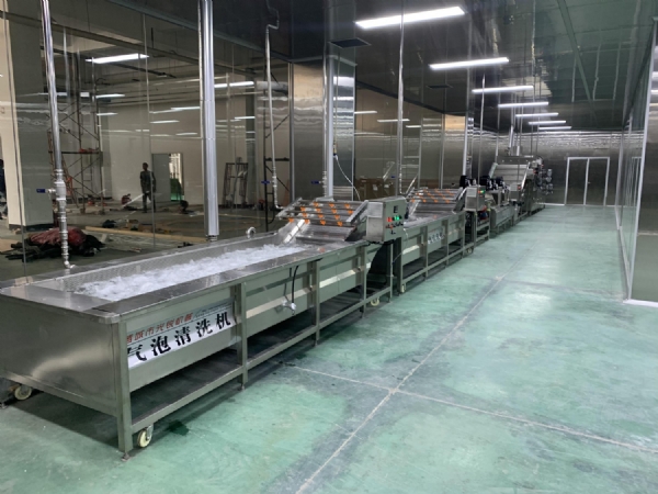 包裝袋清洗烘干流水線